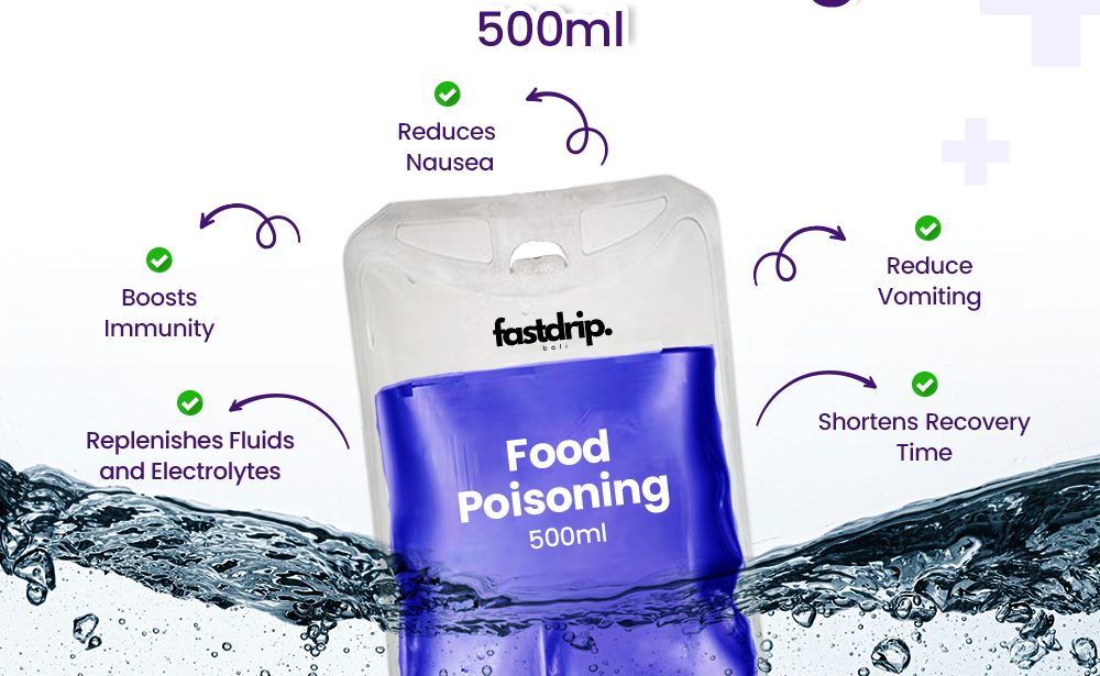 food poisoning iv drip