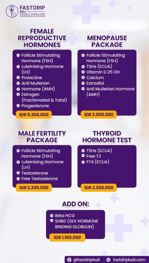 Female Reproductive Hormone Test
