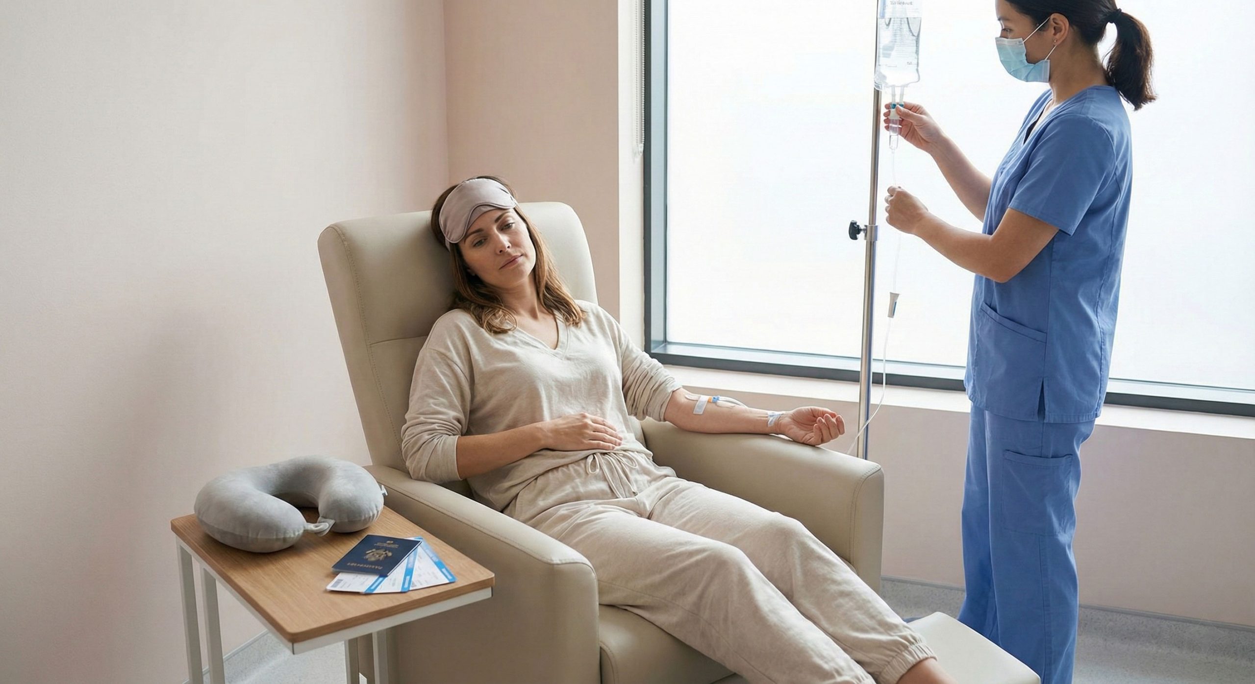 Best Vitamin Infusion for Jet-Lagged Travelers