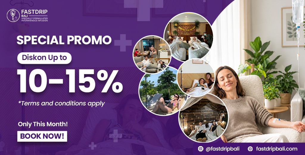 special promo IV drip infusion bali